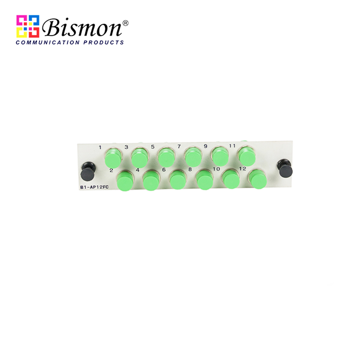 12 FC/APC Snap-in adapter Plate Single-mode Full set